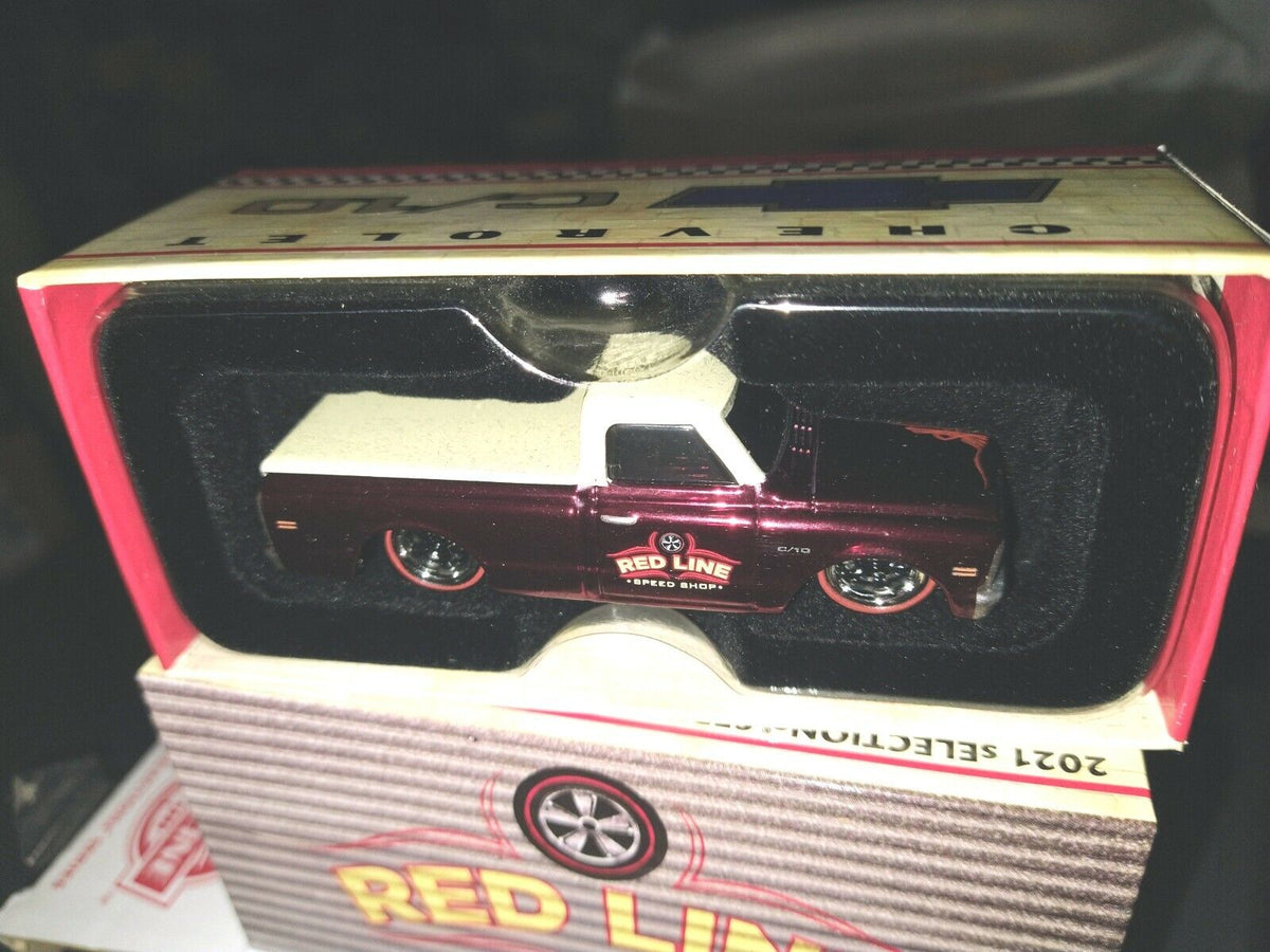 Hot Wheels RLC 2021 Selections 1969 Chevy C-10 Red line Speed Shop high quality