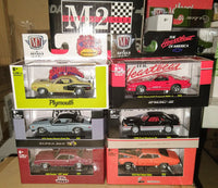 Auto Meets Set of 6 Cars IN DISPLAY CASES Release 58 Limited Edition to 6250