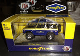 m2 1971 ford bronco goodyear walmart exclusive blue & yellow