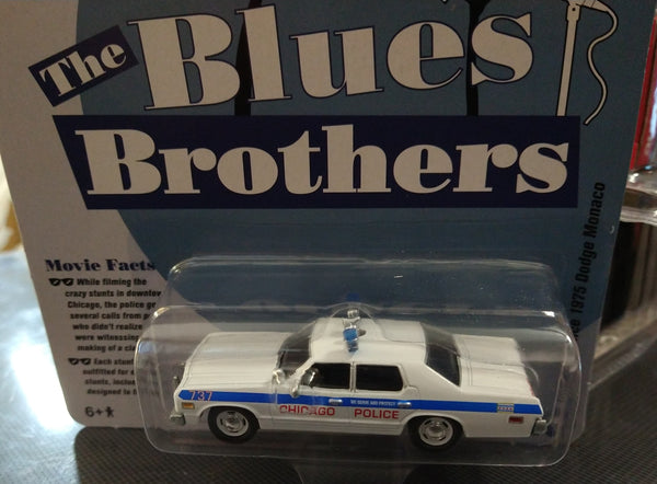 Johnny Lightning 2021 Pop Culture 1975 Dodge Monaco Chicago Police Car (JLPC005)