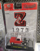 M2 MACHINES 1/64 SCALE 1973 CHEVY CHEYENNE SQUARE BODY TRUCK 1/5750 PCS. "Z" DIECASTZ