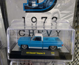 M2 MACHINES 1/64 SCALE 1973 CHEVROLET CHEYENNE BLUE 1 OF 5750 "D" DIECASTZ