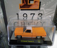 M2 MACHINES 1973 CHEVROLET CHEYENNE SQUARE BODY TRUCK (ORANGE) 1/5750 "E" DIECASTZ