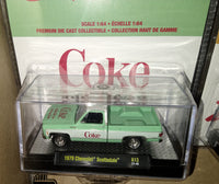 M2 machines Coca Cola 1979 Chevrolet Scottsdale A13