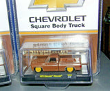 2020 M2 MACHINES 1975 CHEVROLET SQUARE BODY TRUCK brown 1/4800 MJS29