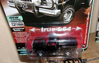 2020 AUTO WORLD 1980 CHEVY STEPSIDE 4X4 SQUARE BODY TRUCK 5A black