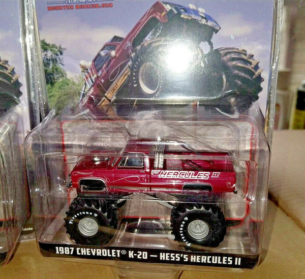 Greenlight 1:64 Hercules 1987 Chevy K20 firestone