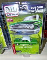 2020 AUTO WORLD 1962 CHEVY IMPALA SS LOWRIDER green MIJO EXCLUSIVE