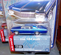 Auto World 1:64 Custom Lowriders 1970 Chevy Impala SS Hard Top Blue - Mijo