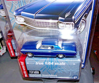 Auto World 1:64 Custom Lowriders 1970 Chevy Impala SS Hard Top Blue - Mijo