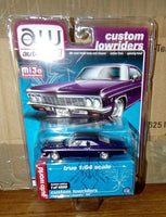 Auto World Custom Lowriders 1966 Chevrolet Impala SS MIJO EXCLUSIVE purple