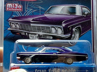 Auto World Custom Lowriders 1966 Chevrolet Impala SS MIJO EXCLUSIVE purple