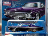 Auto World Custom Lowriders 1966 Chevrolet Impala SS MIJO EXCLUSIVE purple