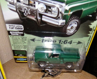 2020 AUTO WORLD 1980 CHEVY STEPSIDE 4X4 SQUARE BODY TRUCK 5B green