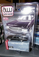 Auto World 1:64 Custom Lowriders 1970 Chevy Impala SS Hard Top Black - Mijo