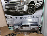 AUTO WORLD 1:64 2019 silver FORD F-150 XLT SPORT PICKUP DIECAST MODEL AWSP055A