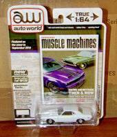 Auto World 64272 1:64 Muscle Machines 1970 Dodge Challenger R/T vanishing point