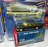 Auto World Custom Lowriders 1962 Chevrolet Impala SS MIJO EXCLUSIVE black gold