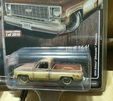 1974 chevy silverado truck kentucky barn find square body rusty 1/64 Auto World