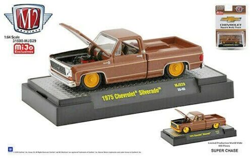 2020 M2 MACHINES 1975 CHEVROLET SQUARE BODY TRUCK brown 1/4800 MJS29